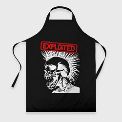 Фартук кулинарный The Exploited, цвет: 3D-принт