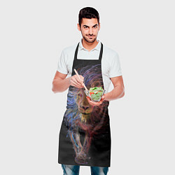 Фартук кулинарный Лев, цвет: 3D-принт — фото 2