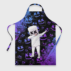Фартук кулинарный Marshmello, цвет: 3D-принт
