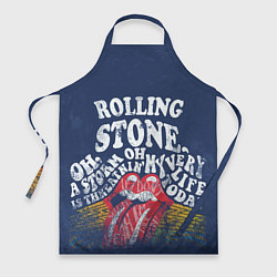 Фартук кулинарный Rolling Stone, цвет: 3D-принт