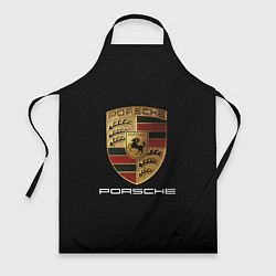 Фартук кулинарный PORSCHE, цвет: 3D-принт