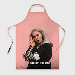 Фартук кулинарный Billie Eilish, цвет: 3D-принт