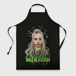 Фартук кулинарный BILLIE EILISH, цвет: 3D-принт