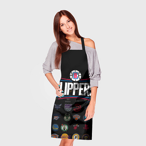 Фартук Los Angeles Clippers 2 / 3D-принт – фото 3