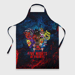 Фартук кулинарный Five Nights At Freddys, цвет: 3D-принт