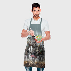 Фартук кулинарный For Honor, цвет: 3D-принт — фото 2