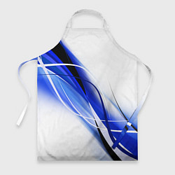 Фартук кулинарный GEOMETRY STRIPES BLUE, цвет: 3D-принт