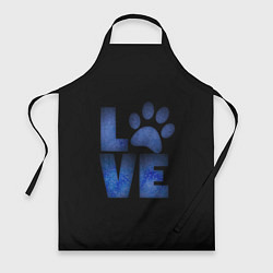 Фартук кулинарный Любовь к собакам и животным, цвет: 3D-принт