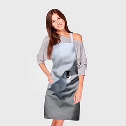 Фартук кулинарный Мультяшный пингвин, цвет: 3D-принт — фото 2