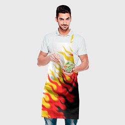 Фартук кулинарный ОГОНЬ, цвет: 3D-принт — фото 2