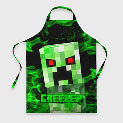 Фартук кулинарный MINECRAFT CREEPER, цвет: 3D-принт