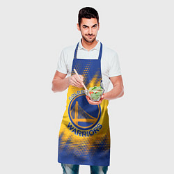 Фартук кулинарный Golden State Warriors, цвет: 3D-принт — фото 2