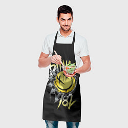 Фартук кулинарный Blink 182, цвет: 3D-принт — фото 2
