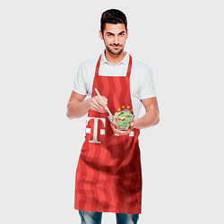 Фартук кулинарный FC Bayern Munchen униформа, цвет: 3D-принт — фото 2