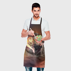 Фартук кулинарный Дазай и Чуя, цвет: 3D-принт — фото 2