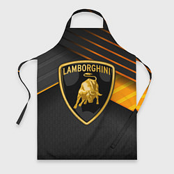 Фартук кулинарный Lamborghini, цвет: 3D-принт