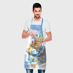Фартук кулинарный С Новым 2021 Годом, цвет: 3D-принт — фото 2