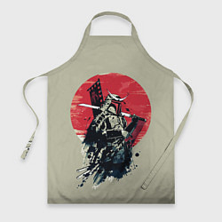Фартук кулинарный Samurai man, цвет: 3D-принт