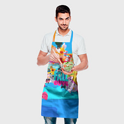 Фартук кулинарный FALL GAYS ФОЛЛ ГАЙС, цвет: 3D-принт — фото 2