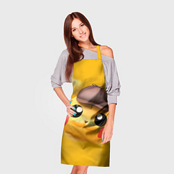Фартук кулинарный Pikachu Pika Pika, цвет: 3D-принт — фото 2