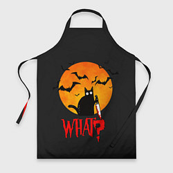 Фартук What Cat Halloween