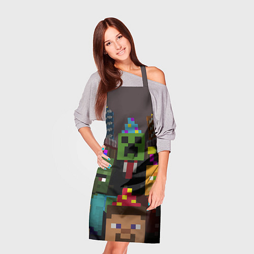 Фартук Minecraft - characters - video game / 3D-принт – фото 3