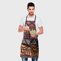 Фартук кулинарный Африканский узор, цвет: 3D-принт — фото 2