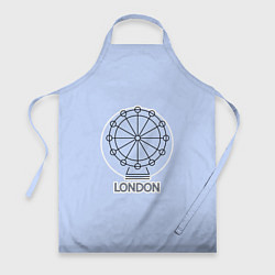 Фартук кулинарный Лондон London Eye, цвет: 3D-принт