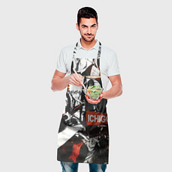 Фартук кулинарный Bleach Блич Ичиго Курасаки, цвет: 3D-принт — фото 2