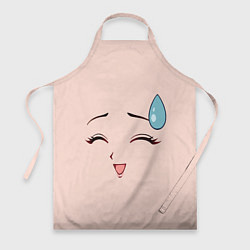 Фартук кулинарный Happy anime face, цвет: 3D-принт