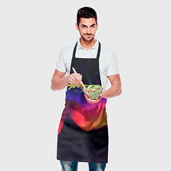 Фартук кулинарный Cyberpunk 2077, цвет: 3D-принт — фото 2