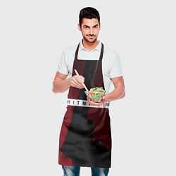 Фартук кулинарный Hitman III, цвет: 3D-принт — фото 2
