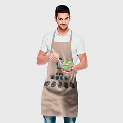 Фартук кулинарный Тетрадь смерти, цвет: 3D-принт — фото 2