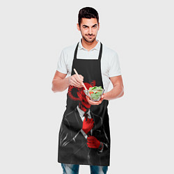 Фартук кулинарный Дьявол, цвет: 3D-принт — фото 2