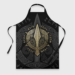 Фартук кулинарный Кельтские ястребы, цвет: 3D-принт