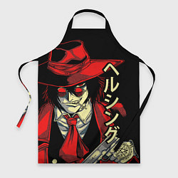 Фартук кулинарный Хеллсинг, цвет: 3D-принт