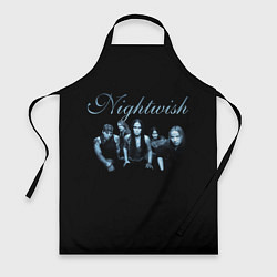 Фартук кулинарный Nightwish with old members, цвет: 3D-принт