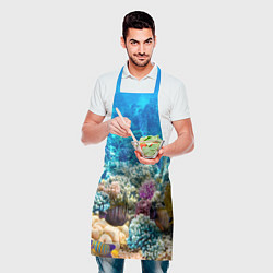 Фартук кулинарный Риф, цвет: 3D-принт — фото 2