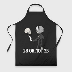 Фартук кулинарный 2B OR NOT 2B, цвет: 3D-принт