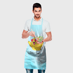 Фартук кулинарный Влюбленный Пикачу, цвет: 3D-принт — фото 2