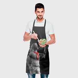 Фартук кулинарный Пищеблок, цвет: 3D-принт — фото 2