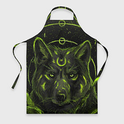 Фартук кулинарный Эзотерический Волк, цвет: 3D-принт
