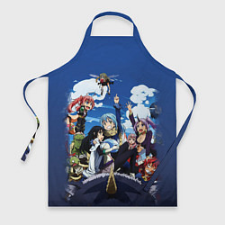 Фартук кулинарный Мое перерождение в слизь, цвет: 3D-принт