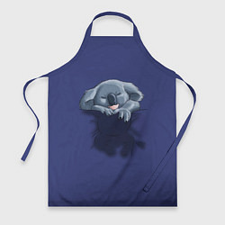 Фартук кулинарный Спящая коала, цвет: 3D-принт