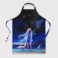 Фартук кулинарный Animegirl Night Sea, цвет: 3D-принт