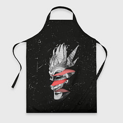 Фартук кулинарный Mask Brejcha, цвет: 3D-принт