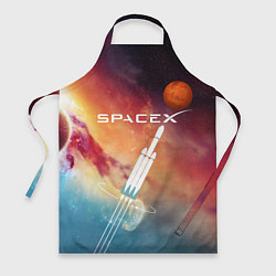 Фартук кулинарный Space X, цвет: 3D-принт