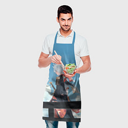 Фартук кулинарный КАДЗУХА НА ФОНЕ НЕБА, цвет: 3D-принт — фото 2