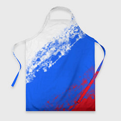 Фартук кулинарный Флаг РФ триколор, цвет: 3D-принт