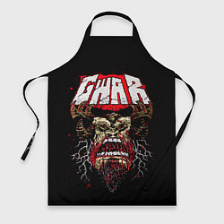 Фартук кулинарный GWAR, цвет: 3D-принт